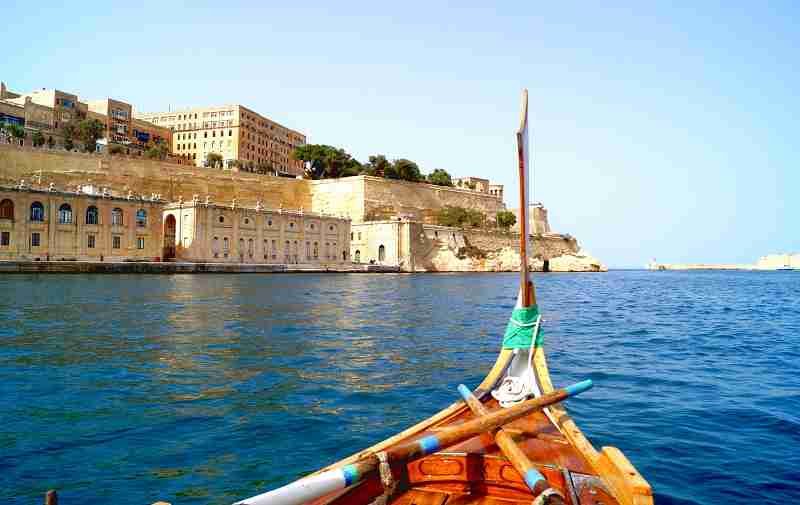 Titelbild Valetta vom Wasser