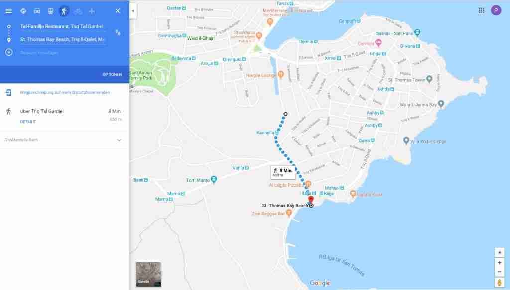 Charmantes Restaurant in der Nähe des Strands Malta mit frischen Fischgerichten.