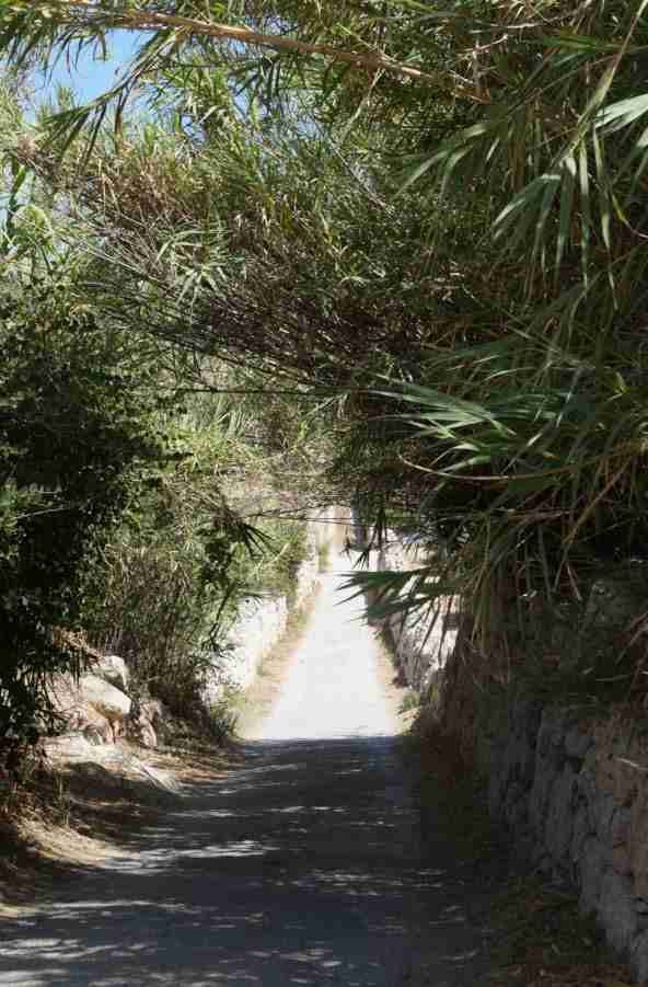 Hat Malta Sandstrände? Am Ende des schmalen Wanderpfades wirst du dem verstaeckten Sandstrand Imgiebah Bay finden.