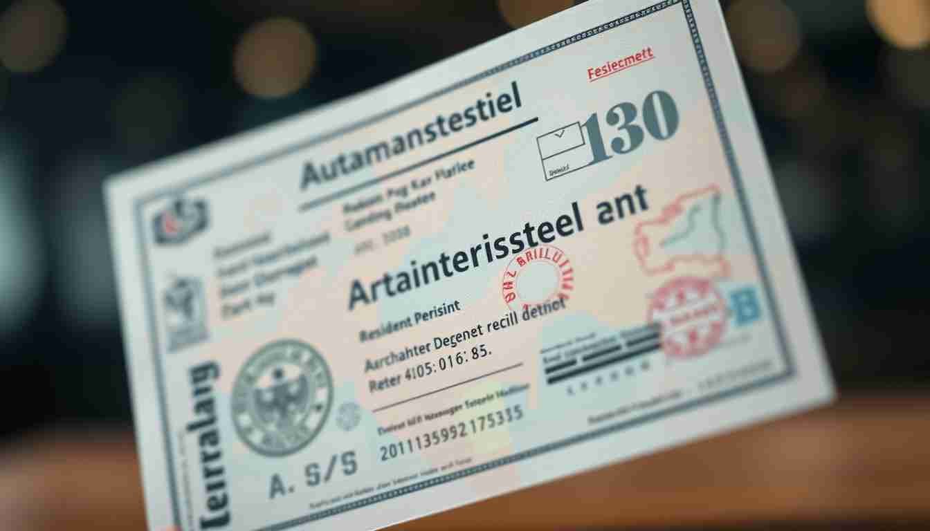 Aufenthaltstitel Reisefreiheit