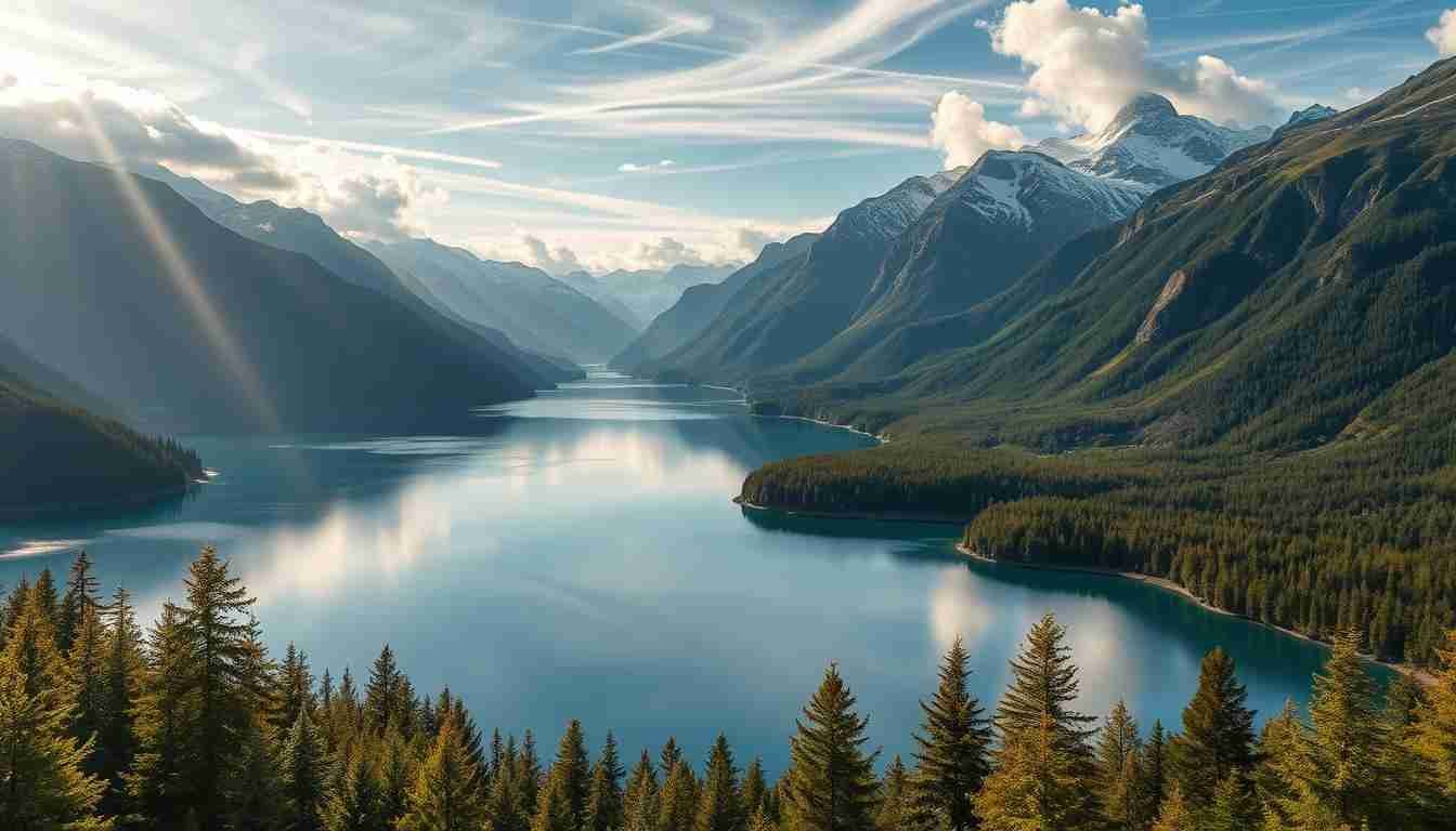 Auswandern nach Norwegen Landschaft