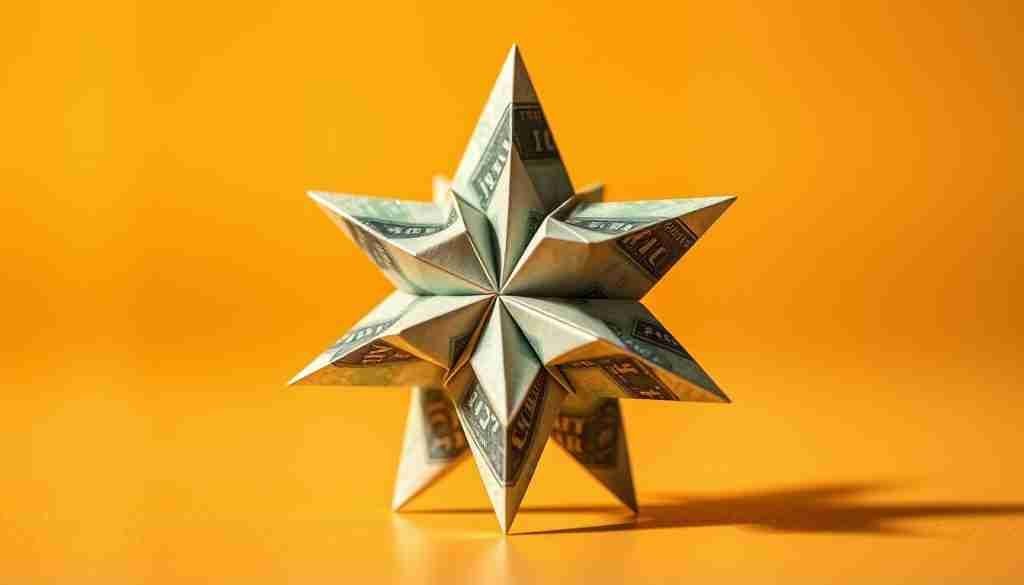 Geldstern falten Anleitung Geldstern falten Anleitung