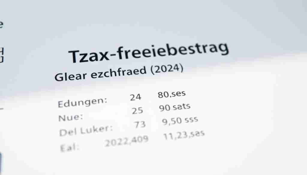 Grundfreibetrag 2024 Übersicht