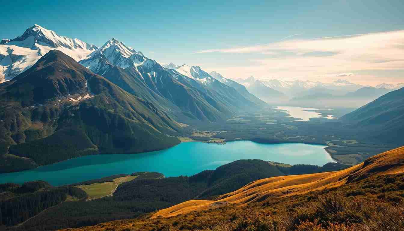 Neuseeland Auswanderung Panorama