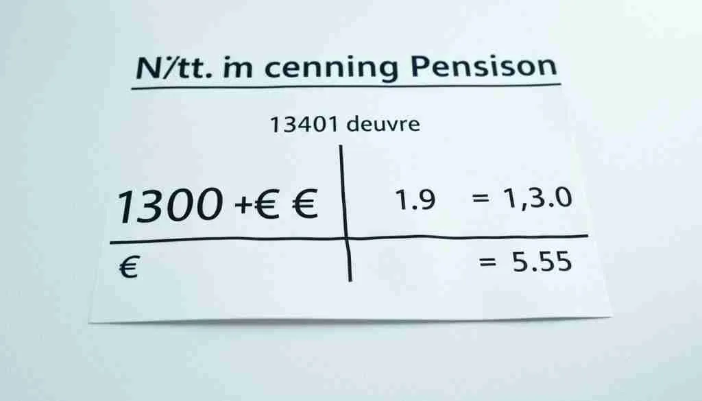 Rentenberechnung Beispiel