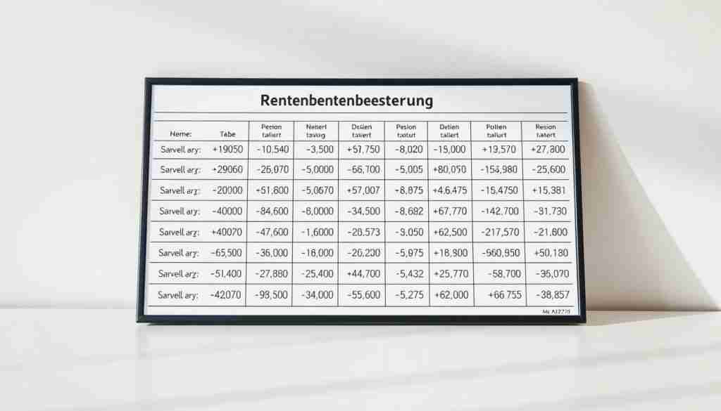 Rentenbesteuerung Beispiel