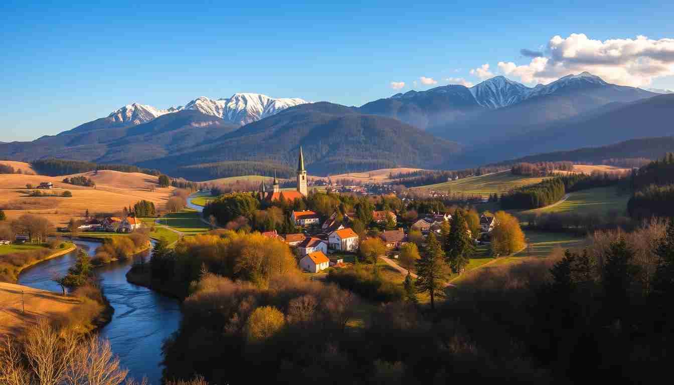 Tschechien Urlaub Landschaft