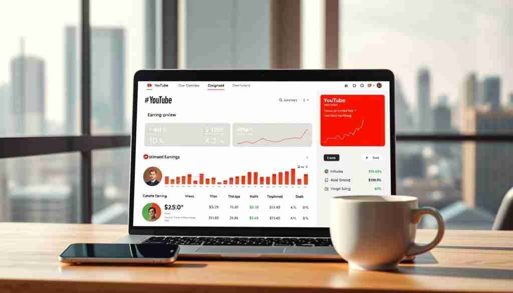 YouTube Einnahmen Überblick