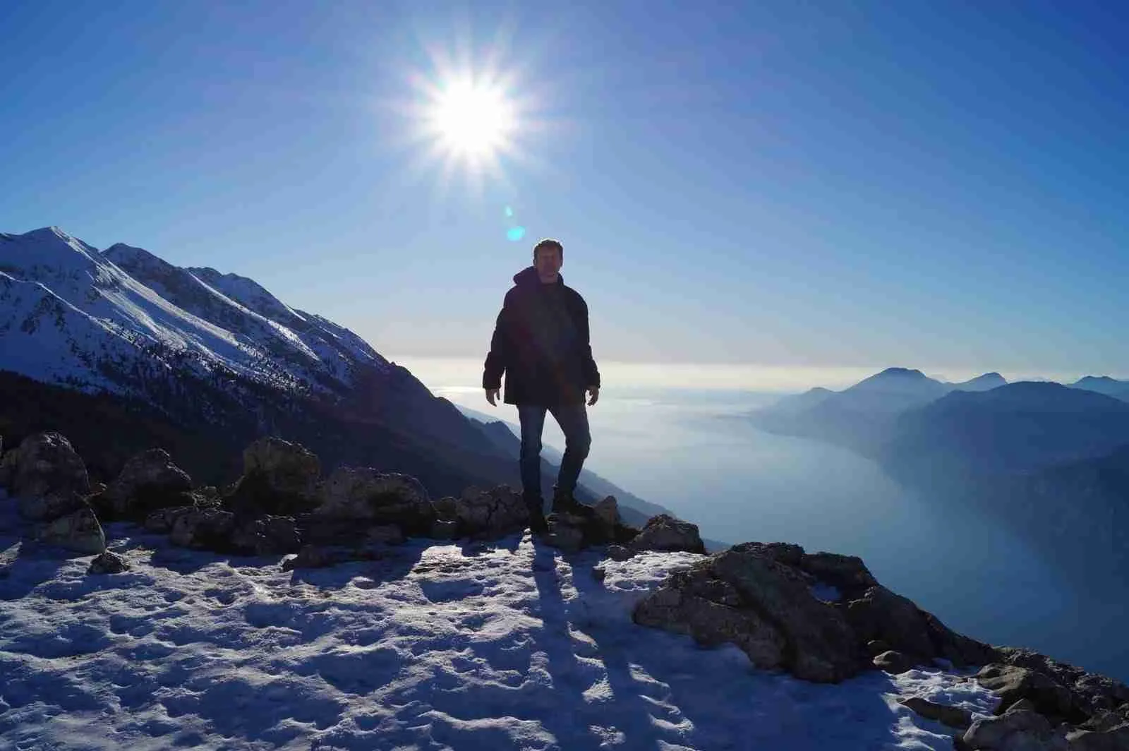 Ich auf dem Monte Baldo in Italien – Symbol für meinen Start in die Freiberuflichkeit