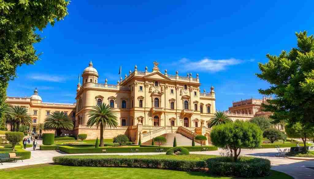 Ein Bild des Grand Master's Palace in Valletta