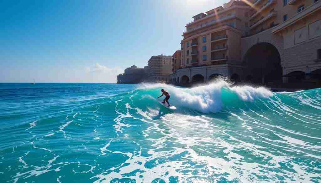Surfen auf Malta