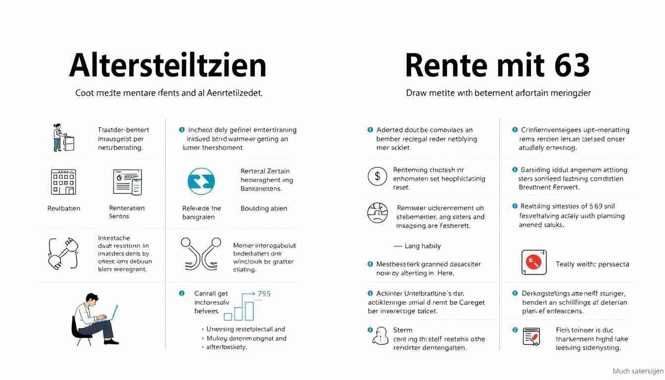 Altersteilzeit und Rente Vergleich