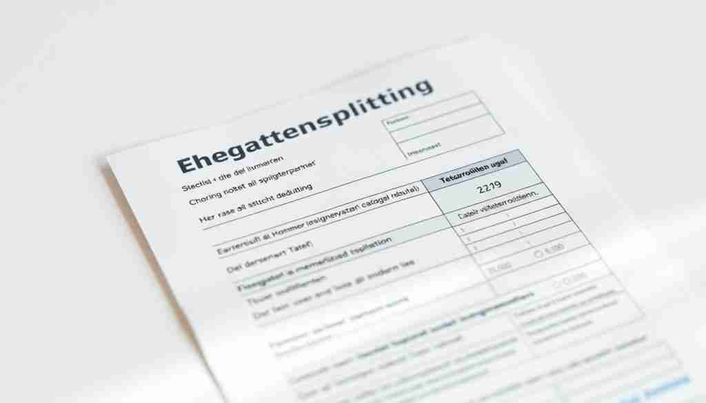Ehegattensplitting Steuervorteile