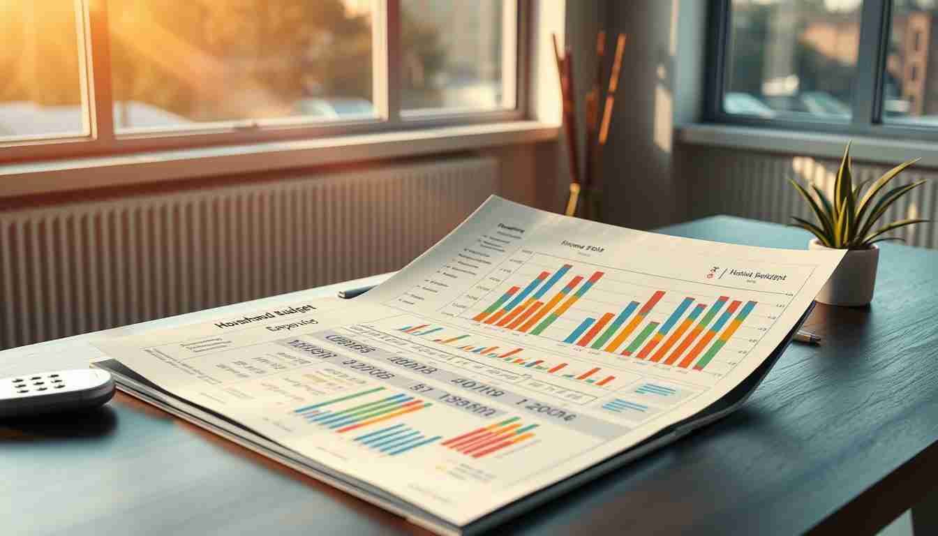 Haushaltsbudget Planung