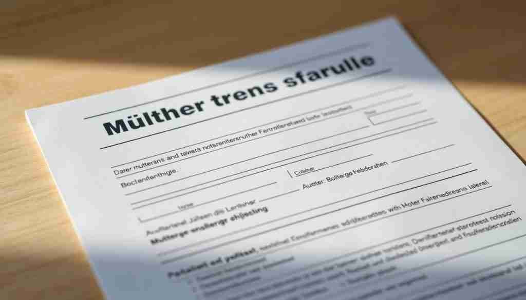 Mütterrente Antragsformular