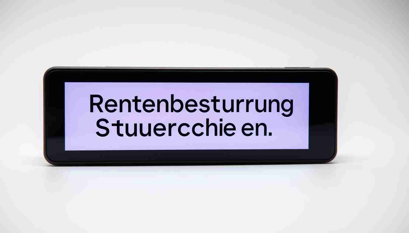 Rentenbesteuerung Steuerrechner