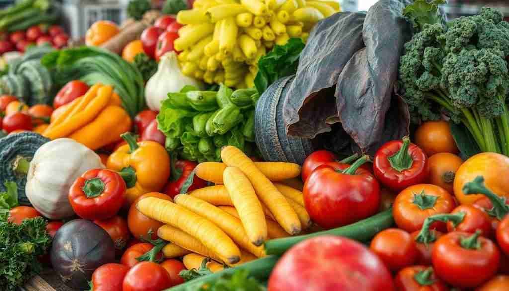 Saisonale Lebensmittel und regionaler Einkauf