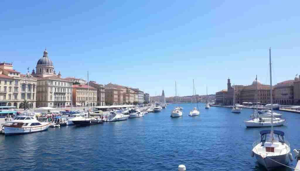 Ein Bild von Valletta mit dem Grand Harbour