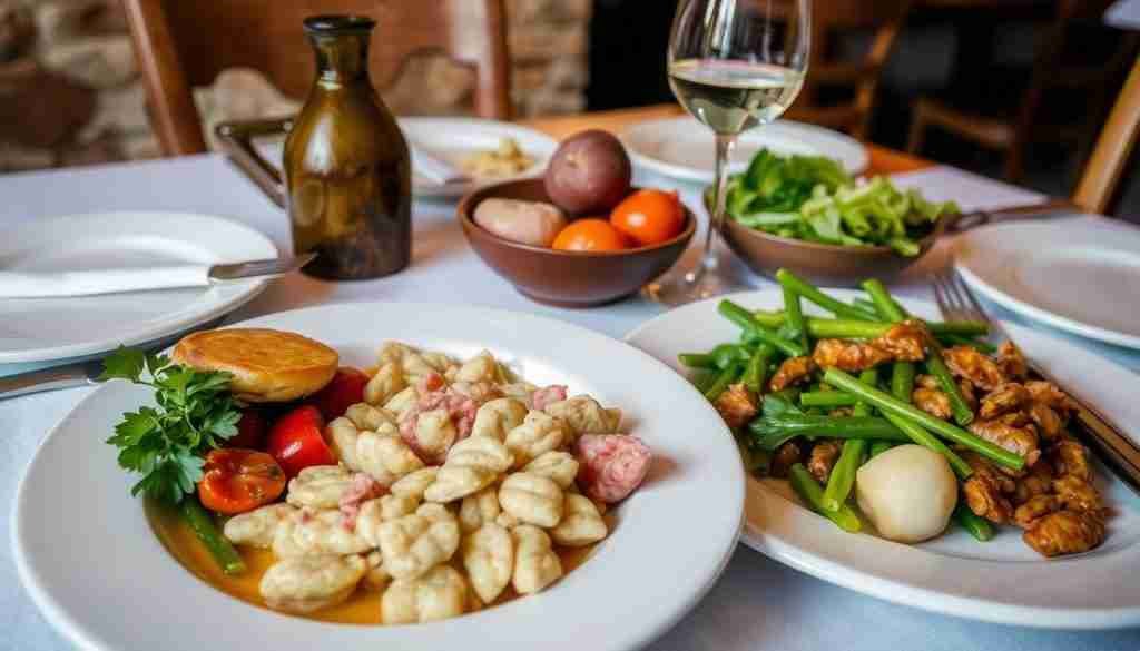 Ein Bild von einer traditionellen maltesischen Mahlzeit
