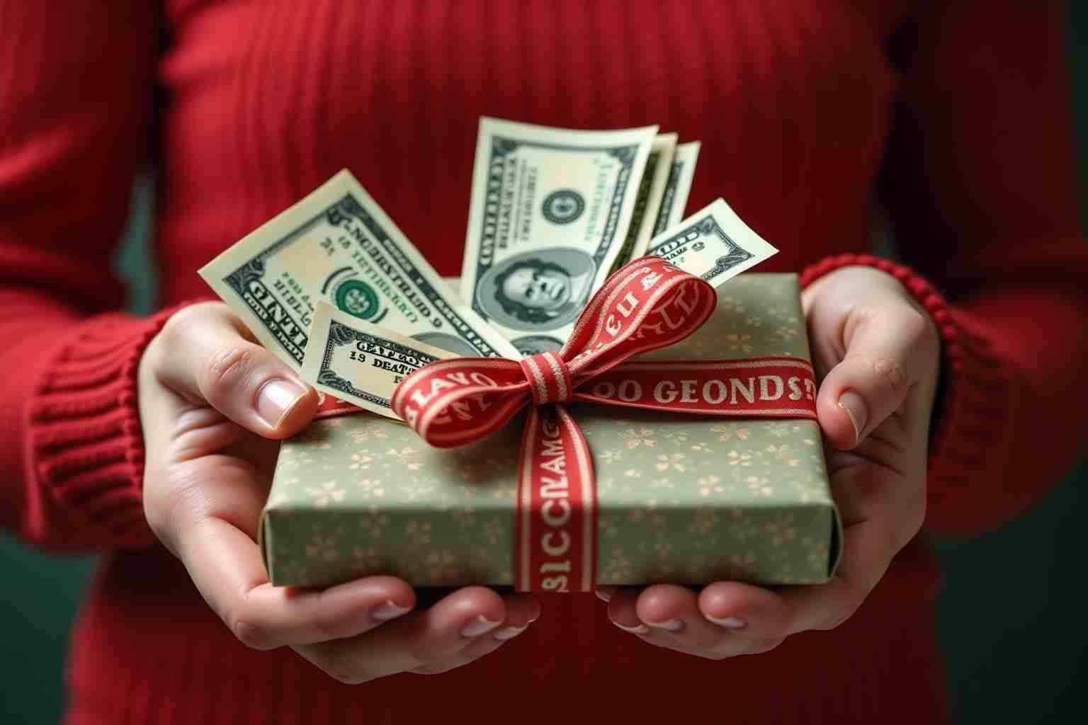 geld schenken weihnachten-Titel
