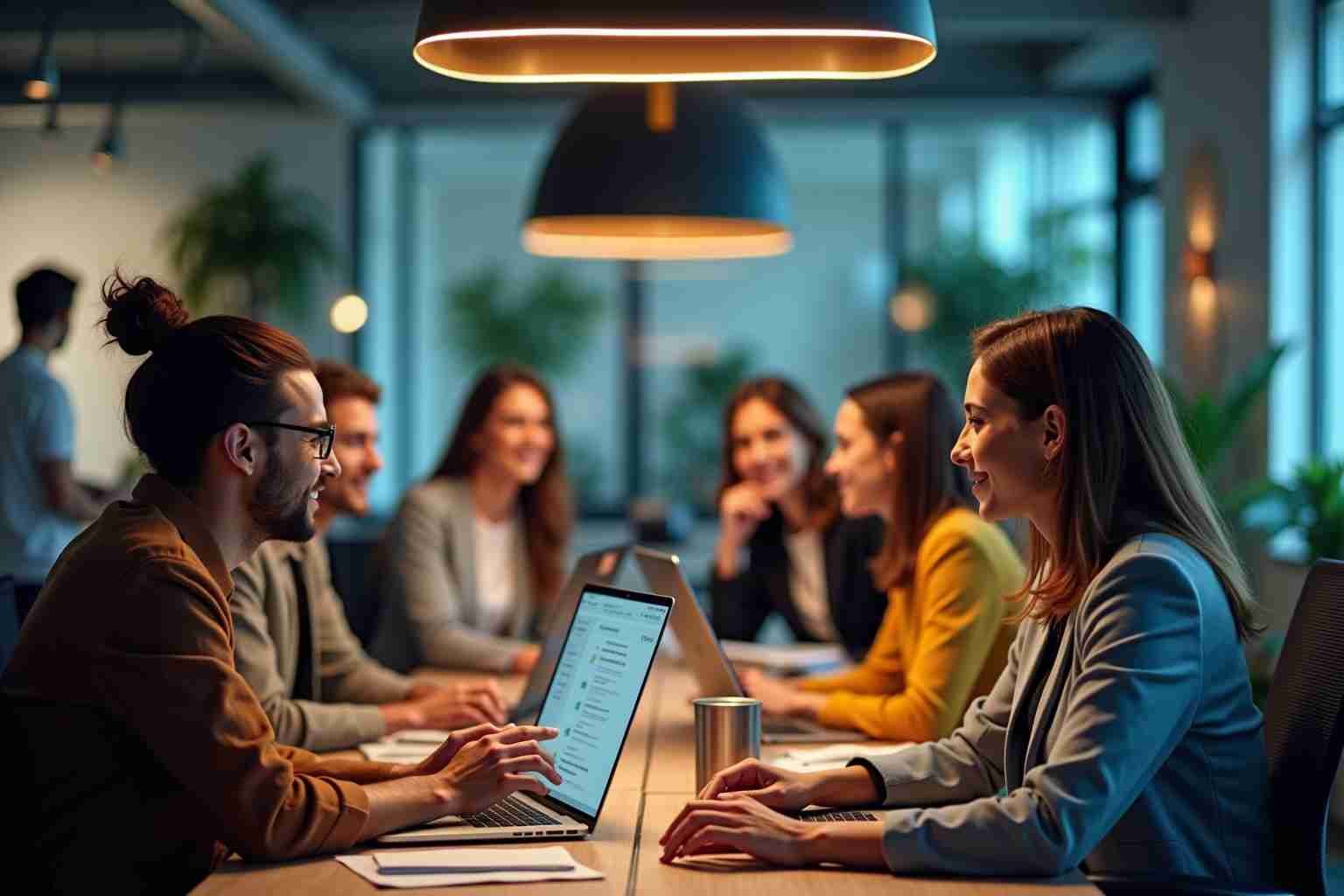 online business-Titel